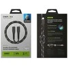 ENERGEA Nyloflex USB-C – Lightning Kabelis C94 MFI 1.5m juodos spalvos