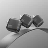 ENERGEA Laidinis įkroviklis 2xUSB-C PD-PPS 45W 2C juodos spalvos US+EU Travelite GAN45