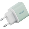 Energea Laidinis įkroviklis Bazic GoPort Velox Kit USB-C/USB-A GaN 35W with cable žalias