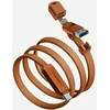 Energea Sheath Travel 2-in-1 Kabelis USB-C į USB-C/USB-A 480Mbps 60W 1.2m oranžinis