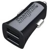 Dėklas Energizer Classic - Car įkroviklis 2x USB-A 2.4A 12W juodos spalvos
