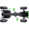 Enero Toys Sportinis gokartas vaikams G18, juodas-žalias