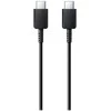 EP-DA905BBE Samsung USB-C/USB-C duomenų kabelis 3A 1m juodos spalvos (Bulk)