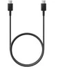 EP-DG980BBE Samsung USB-C/USB-C duomenų kabelis 3A 1m juodos spalvos (Bulk)
