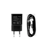 EP-TA200EBE + EP-DG970BBE Samsung 15W kelioninis įkroviklis + USB-C duomenų kabelis juodas (OOB masinis)