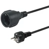 Equip 112183 maitinimo kabelis Juoda 10 m CEE7/7 CEE7/3