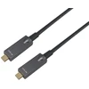 Equip 119464 USB kabelis USB 3.2 Gen 2 (3.1 Gen 2) 7,5 m USB C 10 Gbit/s 60 W Juoda