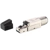 Equip 121172 laido jungtis RJ-45 Juoda, Nerūdijančiojo plieno