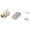 Equip 121182 laido jungtis RJ-45 Nerūdijančiojo plieno, Permatomas, Balta