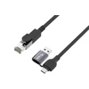Equip 133104 tinklo kabelis Juoda 5 m