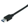 Equip 133346 USB kabelis USB 3.2 Gen 1 (3.1 Gen 1) 5 m USB A 5 Gbit/s Juoda