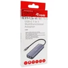 Equip 133501 knyginių kompiuterių dokas / jungčių replikatorius Vielinis USB 3.2 Gen 1 (3.1 Gen 1) Type-C Pilka