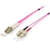 Equip 255536 „InfiniBand“ arba pluoštinis optinis kabelis 10 m 2x LC 2x SC Rožinė