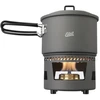 ESBIT Cookset with alcohol burner Stiklinis indelis 1,5 L Aliuminis, Juoda