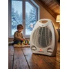 Esperanza EHH011 elektrinis šildytuvas Baltas 1000/2000 W