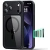 ESR Classic Hybrid Dėklas Apple iPhone 17 Pro Max, skaidrus juodos spalvos