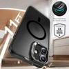 ESR Classic Hybrid KickStand HaloLock MagSafe & TEMPERED GLASS Apple iPhone 16 dėklas telefonui juodos spalvos