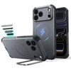 Dėklas Esr Cyber Tough Kickstand Magsafe iPhone 17 Pro / 18 Pro pilka