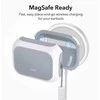 Dėklas ESR Orbit Hybrid, skirtas AirPods Pro, Magsafe (baltas)