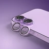 Etteri fotoaparato objektyvo apsauga, skirta iPhone 17, violetinė