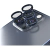 Etteri kameros objektyvo apsauga, skirta iPhone 15 Pro / 15 Pro Max, tamsiai mėlyna