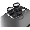 Etteri kameros objektyvo apsauga, skirta iPhone 16 Pro / 16 Pro Max, juoda
