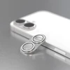 Etteri pilna kameros objektyvo apsauga, skirta iPhone 17, sidabrinė