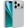 Etteri silikoninis Mag dėklas, skirtas iPhone 17 Pro Max / 18 Pro Max, sidabrinis
