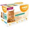 Eukanuba IAMS DELIGHTS Senior Land & Sea Collection in Gravy box – šlapias pašaras katei – 12x85g