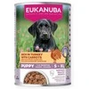 Eukanuba konservuotas pašaras šuniukams su kalakutiena ir morkomis, 400g