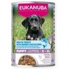 Eukanuba konservuotas maistas šuniukams su upėtakiu ir batatais 400g
