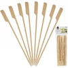 Excellent Houseware Mediniai dantų krapštukai bambukiniai iešmeliai užkandžiams užkandžių iešmeliai 25 cm 50 vnt
