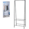 Excellent Houseware Storage solutions Drabužių kabykla su 2 lentynomis, 61x34x152cm
