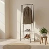Excellent Houseware Storage solutions Drabužių kabykla su 2 lentynomis, 61x34x152cm