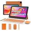 Extralink Planšetė CP31 4GB RAM+128GB Oranžinis | Planšetė | Android 15, 2Mpx+8Mpx, 6000mAh, 1280x800px, klaviatūra, pelė, rysik