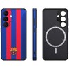 Ocpc FC Barcelona dėklas, skirtas Samsung Galaxy S24, magnetinis dėklas, MagSafe OCFCBMCS24BG BG