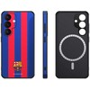 Ocpc FC Barcelona dėklas, skirtas Samsung Galaxy S25, magnetinis dėklas, MagSafe OCFCBMCS25BG BG
