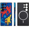 Ocpc FC Barcelona dėklas, skirtas Samsung Galaxy S24 Ultra magnetinis dėklas MagSafe OCFCBMCS24USP SP
