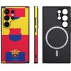 Ocpc FC Barcelona dėklas, skirtas Samsung Galaxy S24 Ultra magnetinis dėklas MagSafe OCFCBMCS24USP SP