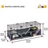 FERPLAST Multipla hamster large - cage for rodents - 107,5 x 37,5 x 42 cm