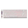 Fierce Gaming Gear (FGG) Madlions FGG Madlions MAD68 HE RGB - US išdėstymas - Magnetic Amber Pro Switches - Pure Baltas (Balta) Magnetinė Žaidimų Klaviatūra