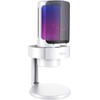 Fifine A8W kondensatorinis mikrofonas with stand baltos spalvos