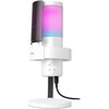 Fifine A9W studio mikrofonas with stand baltos spalvos