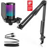 Fifine Technology FIFINE AmpliGame A6T RGB Juodas (Juodas) Kondensatorinis Mikrofonas