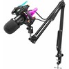 Fifine Technology FIFINE K651 RGB Juodas (Juodas) Dinaminio Mikrofono Komplektas