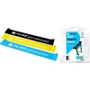 Pure2Improve | Body Shaper Bands, Set of 3 | Juodas, Mėlyna and Geltona