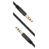FIXED AUX Cable 2 x 3.5 mm jack, juodas