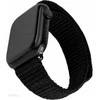 Fixed Fiksuotas | Sportiškas dirželis Apple Watch 42/44/45mm | 160-210 mm | Juodas | Nailonas