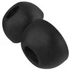 Fixed Plugs Pro, 2 rinkiniai, dydis XS | Kištukai | Apple | Airpods Pro/Pro 2 | Putplastis | Juodas