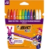 Flomasteriai Bic Magic, vienpusiai, 12 vnt.